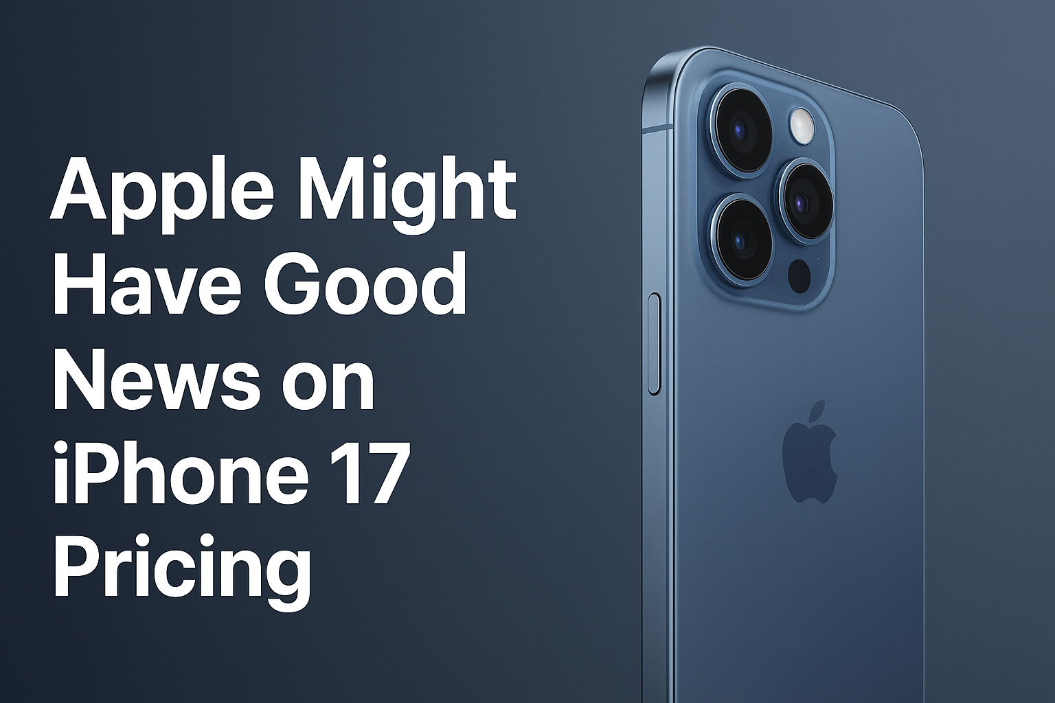 Apple Might Have Good News On Iphone 17