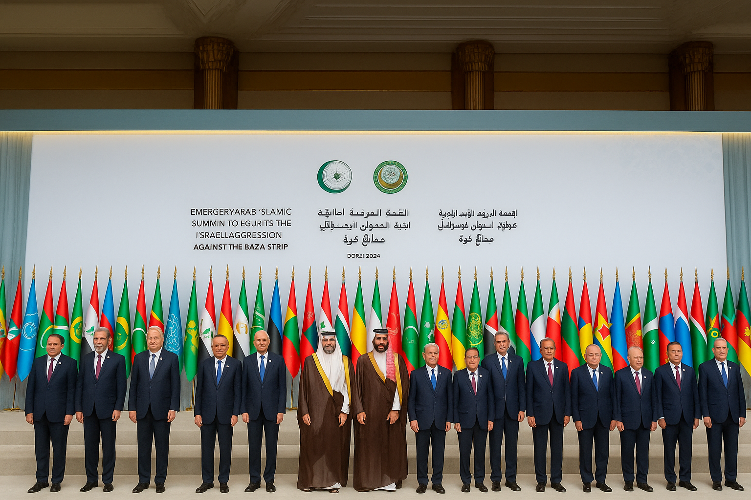 Arab & Muslim countries gather at Doha in solidarity with Qatar after Israel strikes on Doha