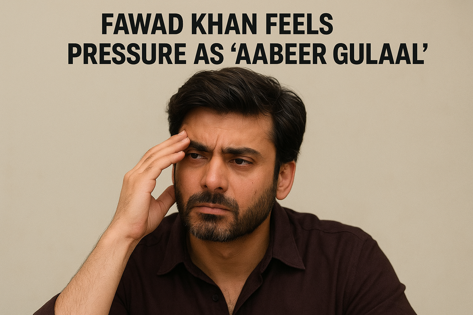 Fawad Khan Aabeer Gulaal release