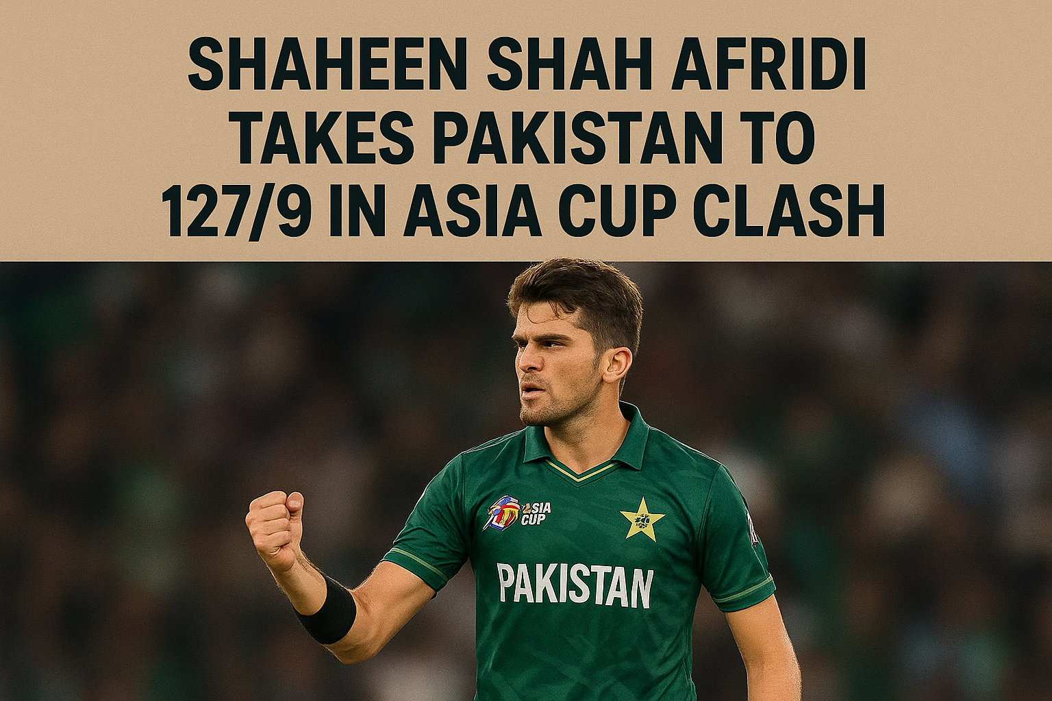 Pakistan vs India: Afridi Takes Pakistan to 127/9 in Asia Cup Clash