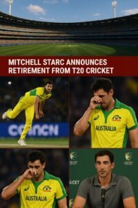 Mitchell Starc, The last goodbye , T20 Cricket