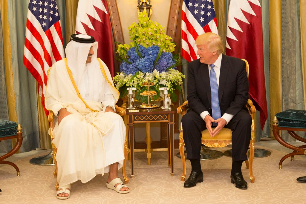 Trump, qatari pm, israeli attack,