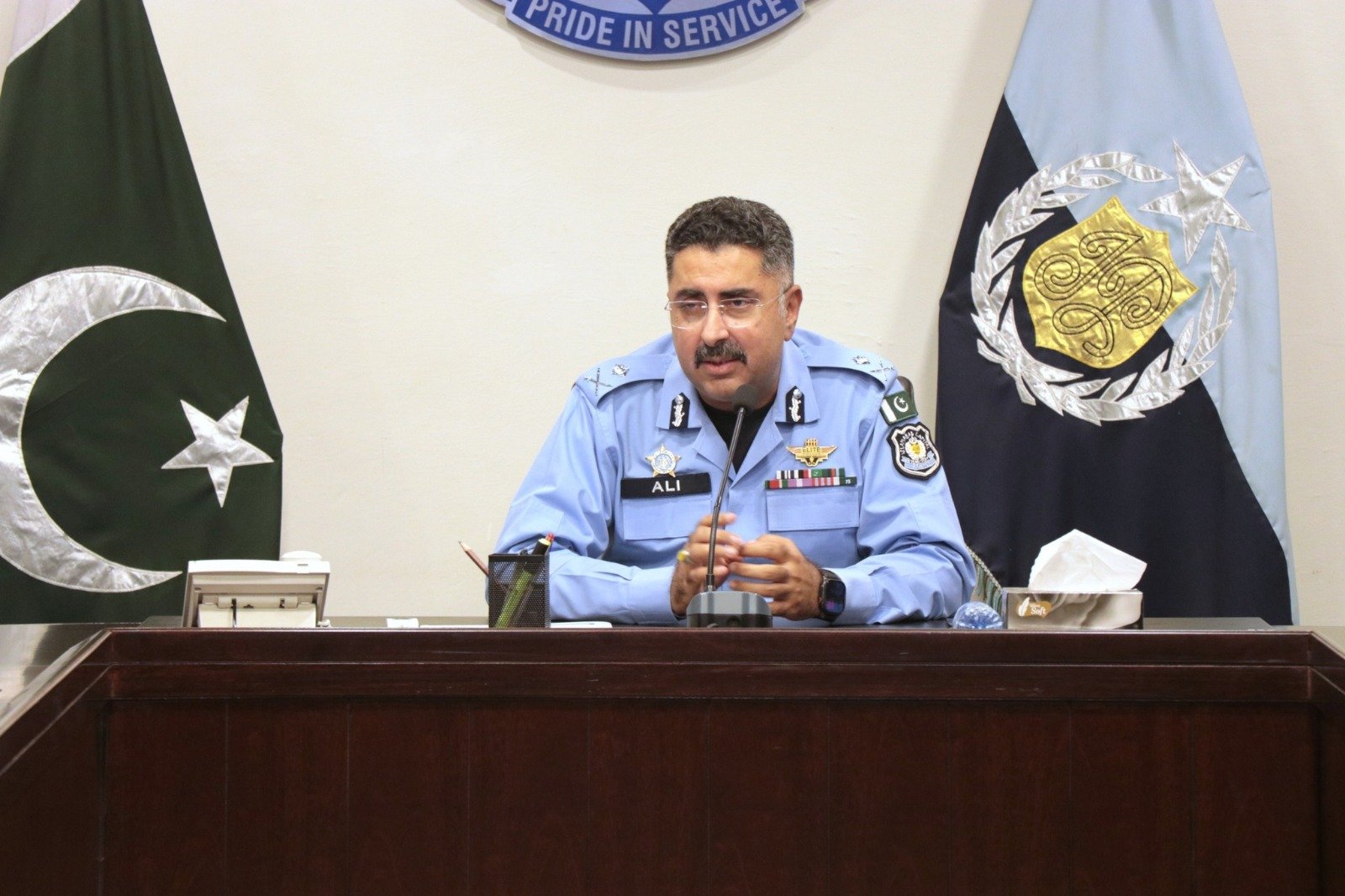 IGP Rizvi Evaluates Muharram Security at Islamabad’s G-9 Imambargah