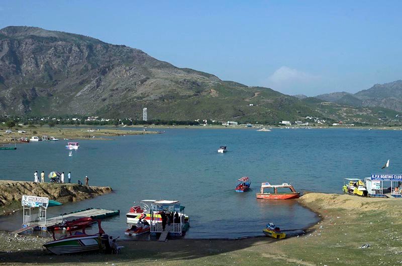 Tourists Flock to Khanpur Dam for Scenic Adventures
