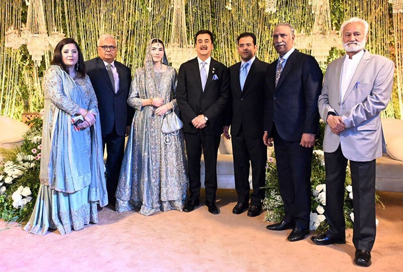 Senate Chairman Attends Islamabad High Court Chief Justice’s Family Event