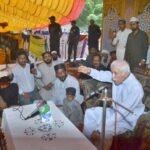 Minister Qasir Ahmad Sheikh Speaks at Imam Hussain Conference in Jhang