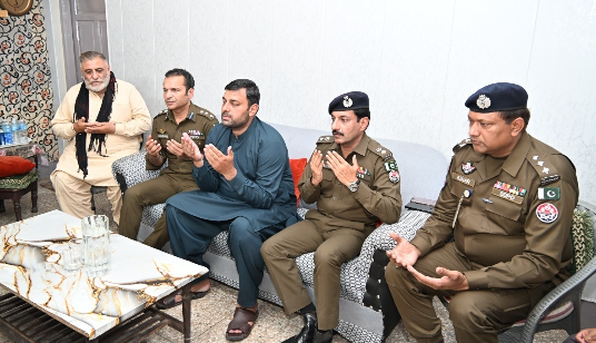 Rawalpindi CPO Visits Home of Late Peace Committee Member Jafri