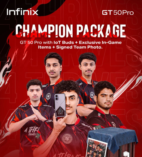4Thrives Secures Historic Esports Victory with Infinix GT 50 Pro