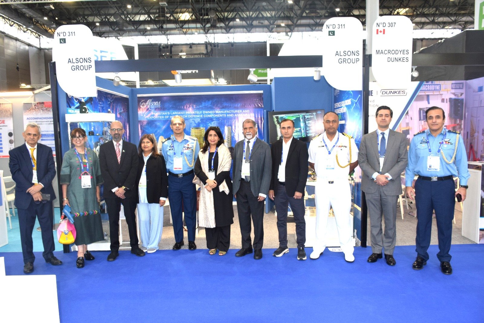 Ambassador Baloch Opens Pakistan Pavilion at Eurosatory 2026