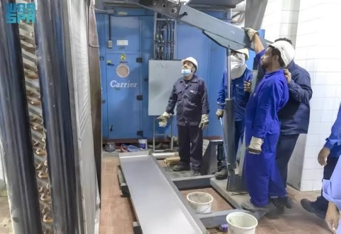 Prophet’s Mosque Cooling System Operates 24/7 with 19,300-Ton Capacity