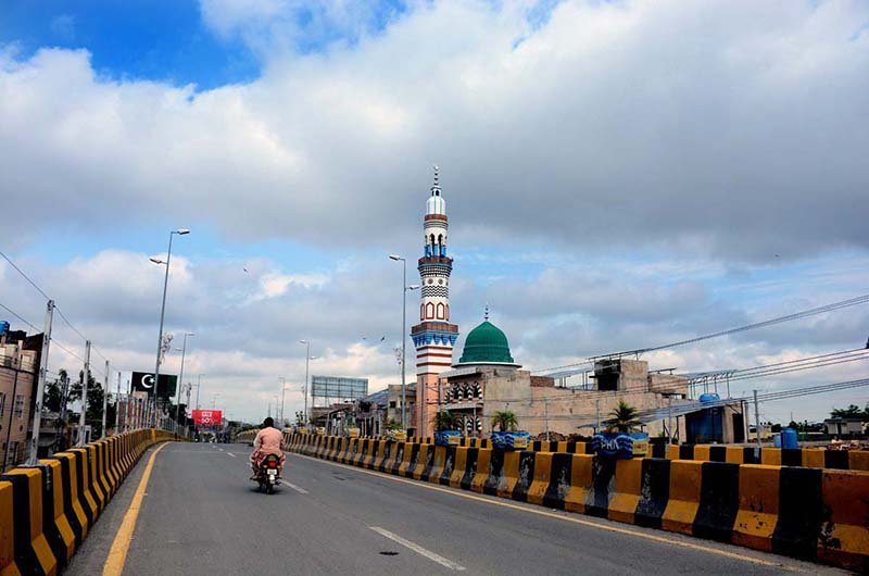 Clouds Blanket City Skies, Offering Respite From Heat