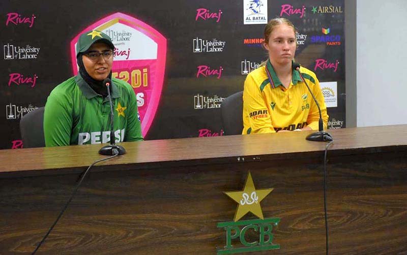 Pakistan, South Africa Under-19 Women’s Captains Discuss Upcoming T20 Series
