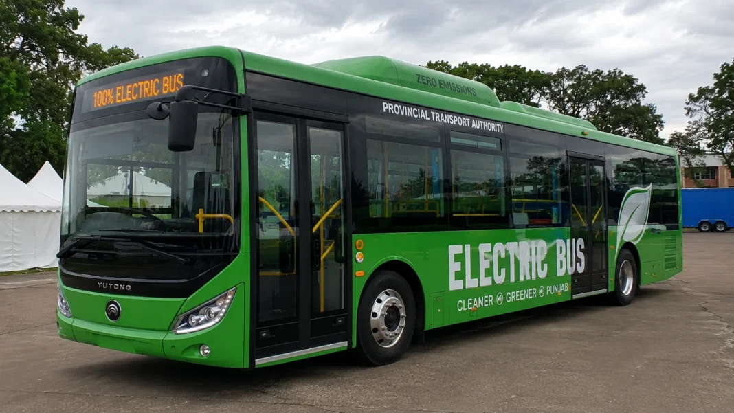 Sialkot to Introduce Eco-Friendly Electric Bus Service This Month