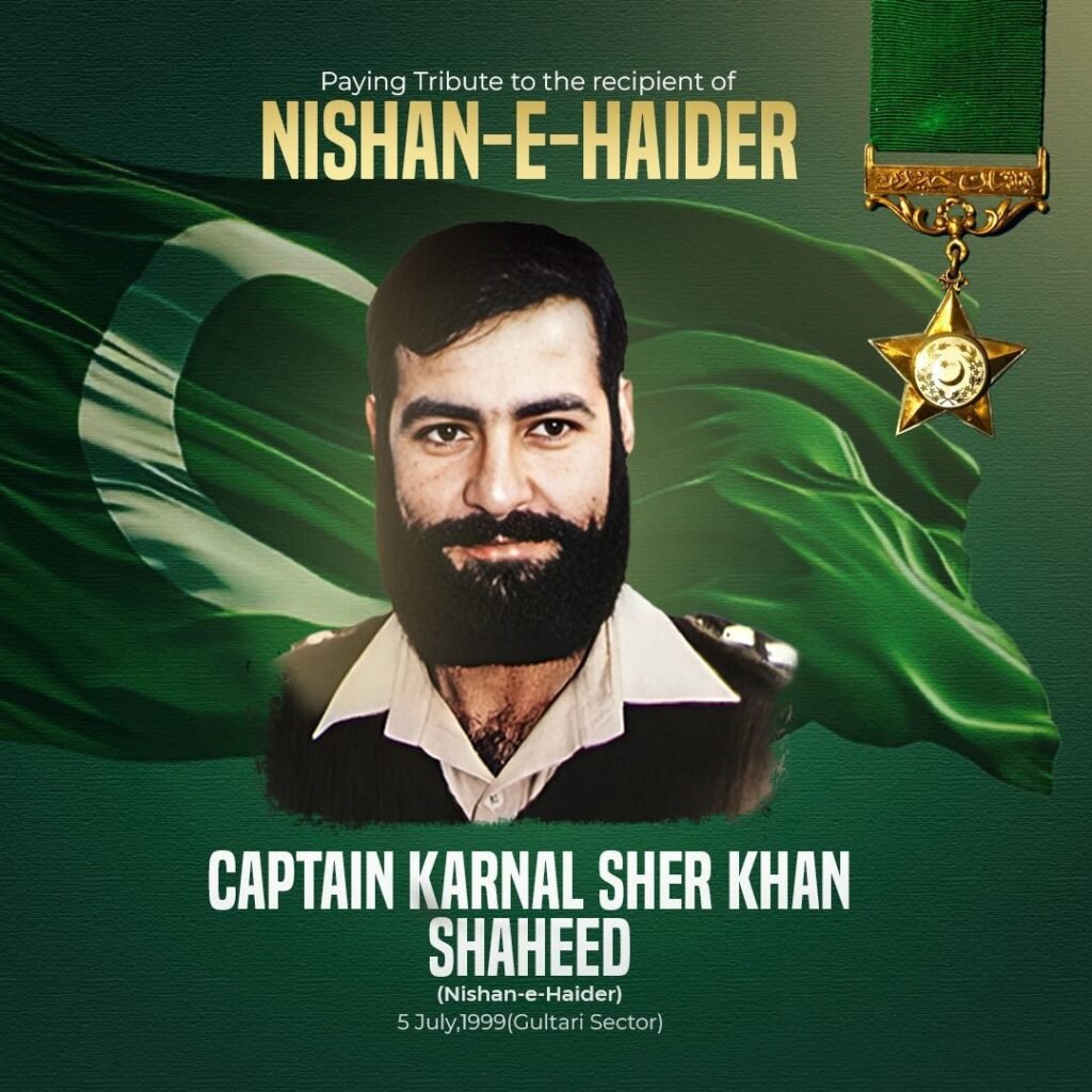 Nation Pays Tribute to Captain Karnal Sher Khan on 27th Anniversary