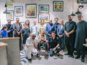 Lahore Qalandars Art Exhibition Features Umer Jarral’s Sold-Out Paintings