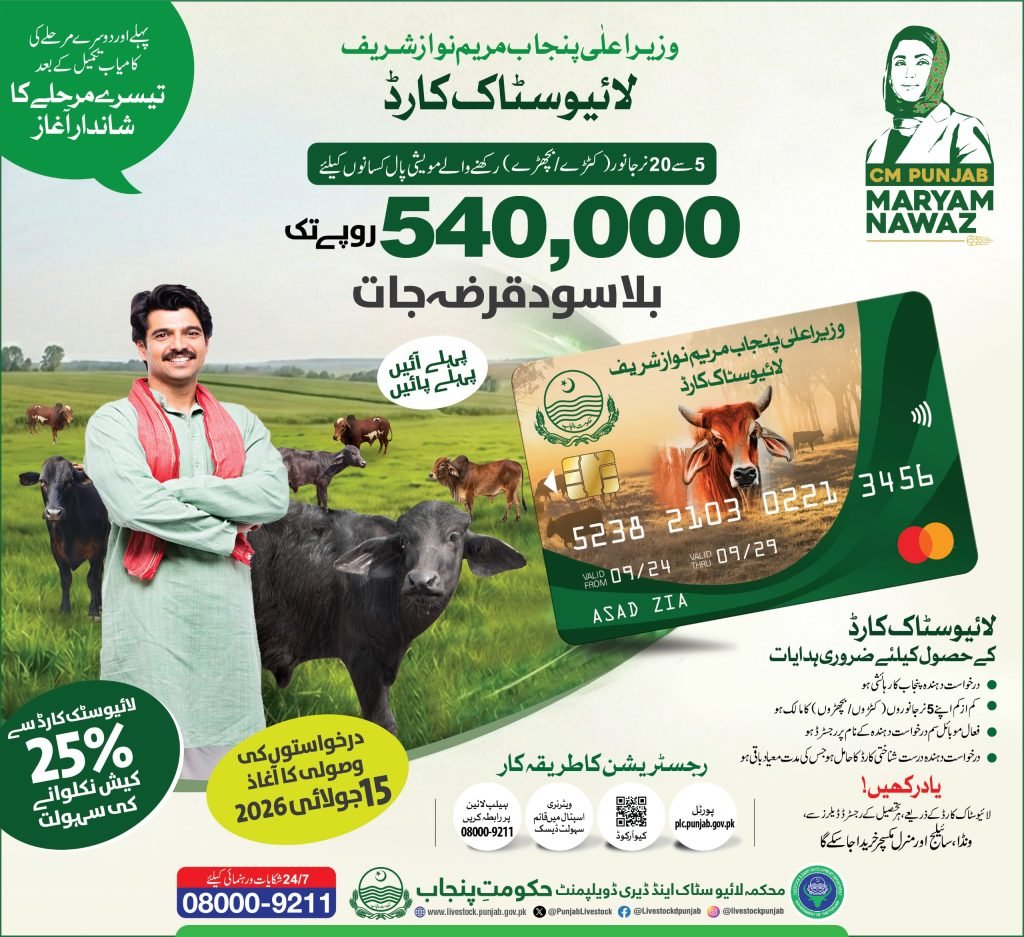 Registration Opens for Punjab CM’s Livestock Card Program