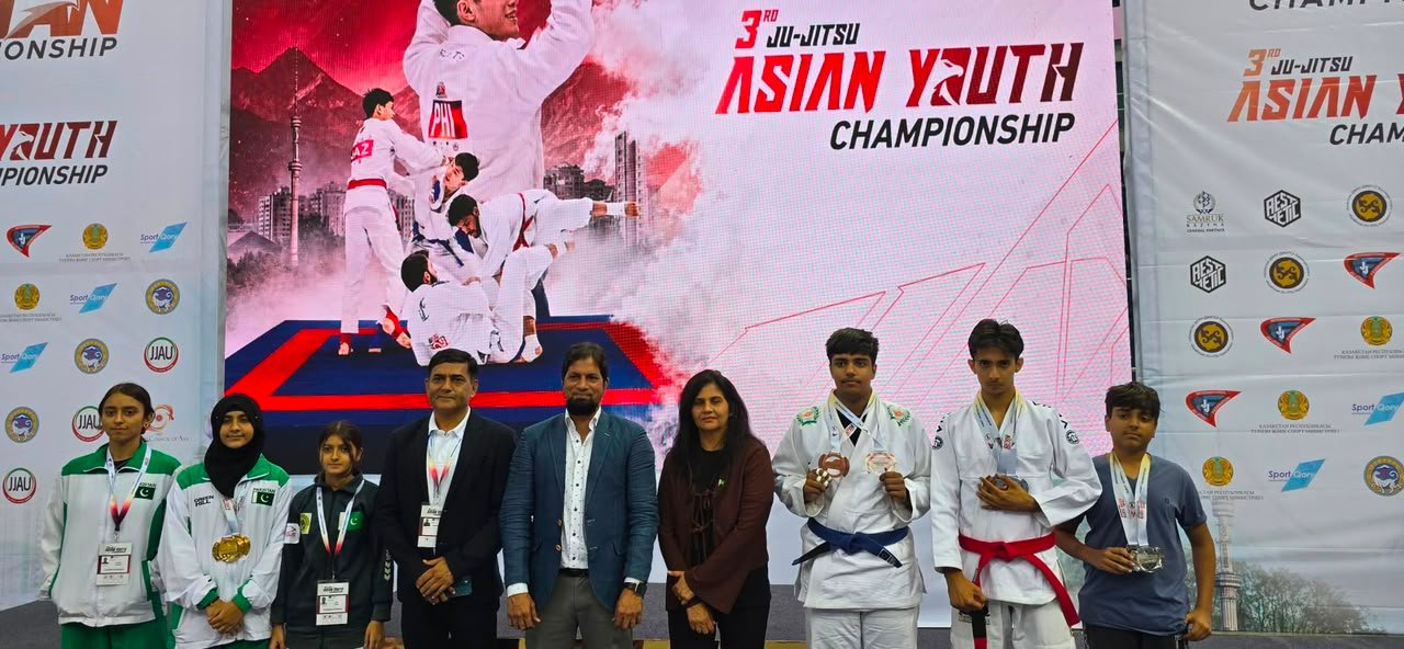 Pakistan Clinches Seven Medals, Best Under-16 Title at Asian Ju-jitsu Championship