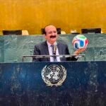 Pakistan’s TRIONDA Ball Showcased at UN FIFA Youth Event