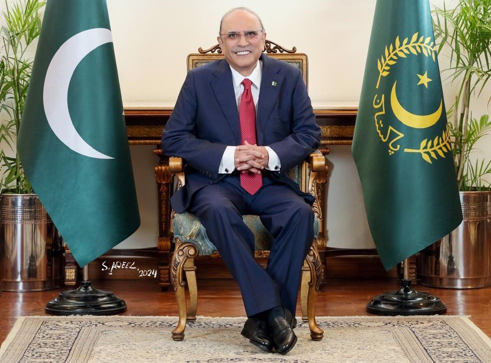 President Zardari Congratulates US on 250th Independence Anniversary