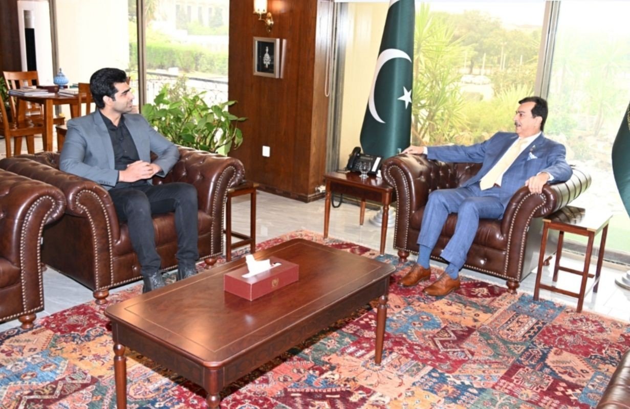 Chairman Senate Congratulates Wrestler Ather Zahid on International Success