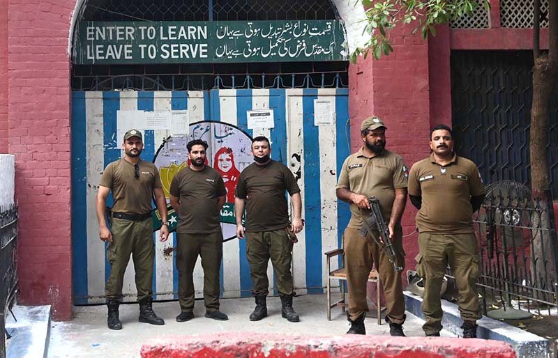 Police Ensure Security During Second Phase Of Azad Kashmir Elections