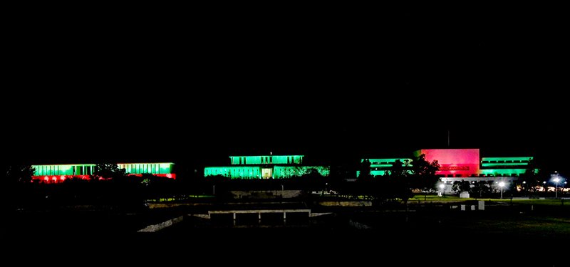 Islamabad Landmarks Illuminate for Makkah Joint Defence Agreement Celebration