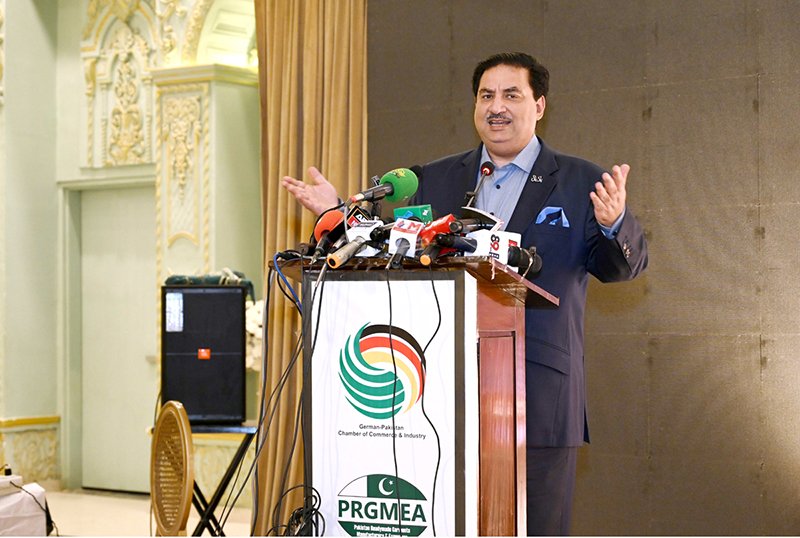 Khurram Dastgir Khan Addresses GPCCI Business Network Reception in Sialkot