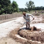 Labourers in Bahawalpur Prepare Clay for Brick-Making Amid Rising Demand