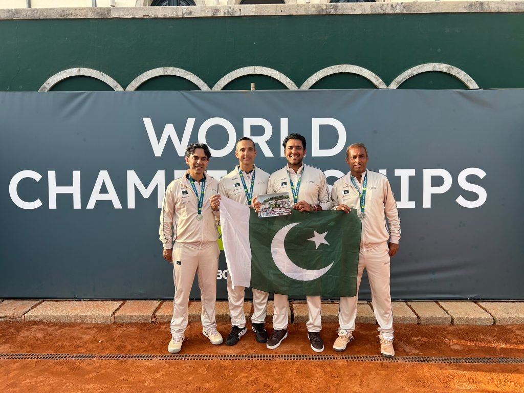 Pakistan Secures Silver at ITF Masters World Team Championships