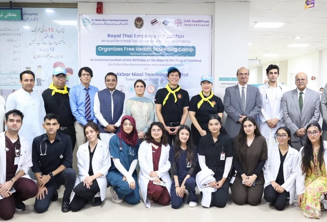 Thai Embassy Hosts Free Medical Camp in Islamabad for King’s Birthday