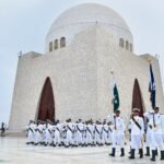 Pakistan Navy Commemorates 80th Independence Day with Ceremonial Tribute