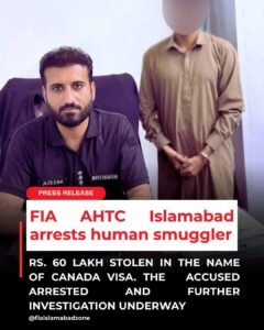 FIA Arrests Suspected Human Smuggler in Rs 6 Million Immigration Fraud