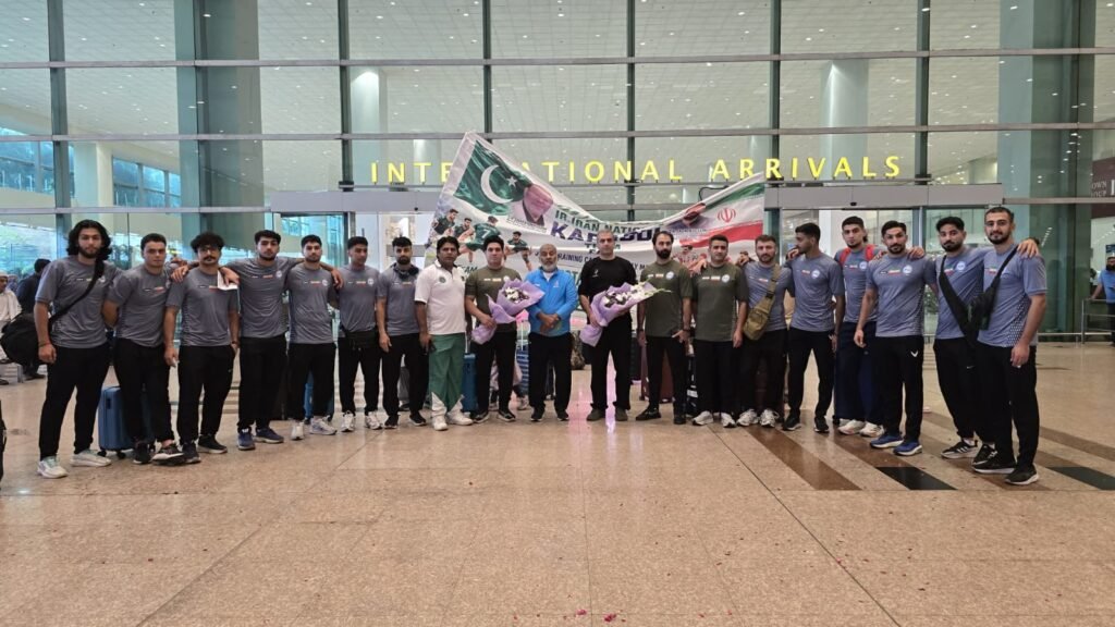 Iranian Kabaddi Team Arrives in Islamabad for Training Camp and Matches