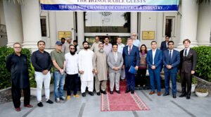 EU Ambassador Engages with Sialkot Business Leaders at SCCI Meeting