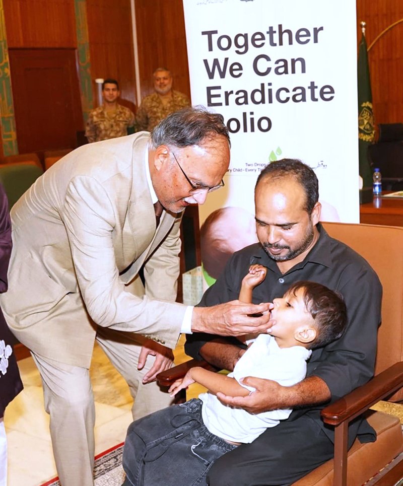 Ahsan Iqbal Leads Polio Eradication Efforts at National Taskforce Meeting