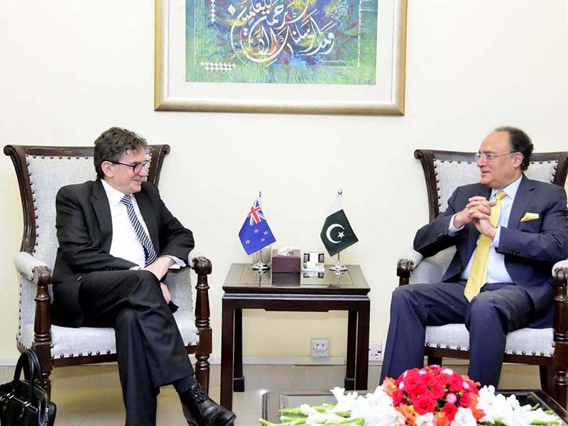 Pakistan And New Zealand Discuss Bilateral Trade And Economic Cooperation