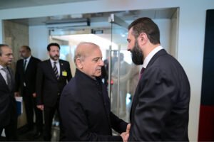Prime Minister Shehbaz Sharif Meets Syrian President Ahmed Al-Sharaa in New York