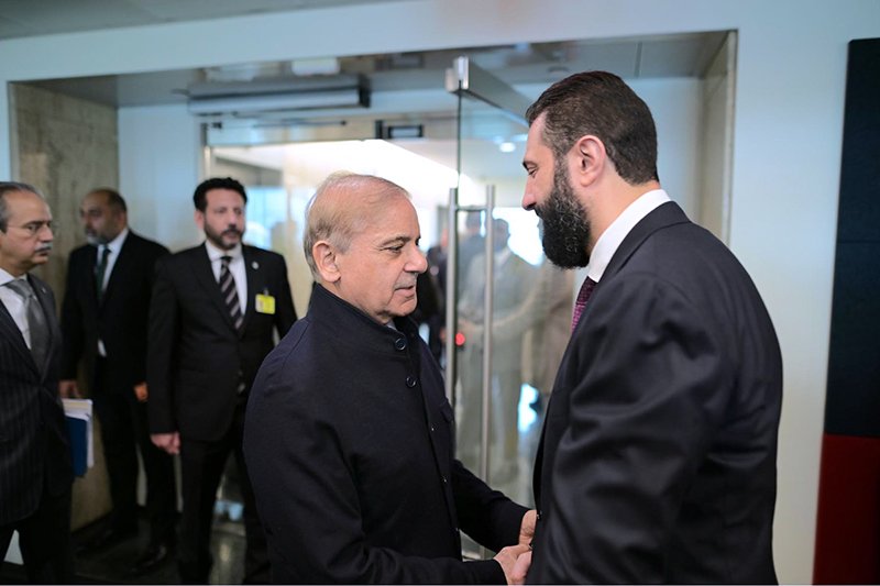 Prime Minister Shehbaz Sharif Meets Syrian President Ahmed Al-Sharaa in New York