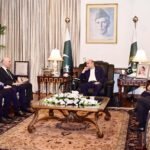 President Zardari Meets Lebanese Interior Minister Ahmad Al Hajjar in Islamabad