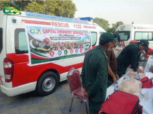 CDA Hosts First Aid Awareness Event at Islamabad’s Lake View Park