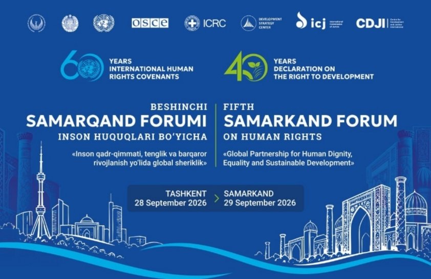 5th Samarkand Forum on Human Rights Set for September 28–29 in Uzbekistan